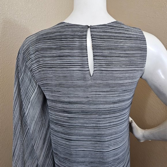 ALI&JAY Striped Drape One Sleeve Mini Dress~Size S - Picture 6 of 11